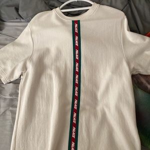 PALACE Gucci style vertical weave tee